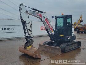 2019 Bobcat E45 Mini Excavators For Auction: Leeds – 22nd, 23rd, 24th & 25th January 25 @ 8:00am