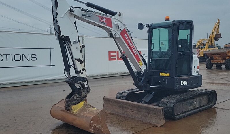 2019 Bobcat E45 Mini Excavators For Auction: Leeds – 22nd, 23rd, 24th & 25th January 25 @ 8:00am