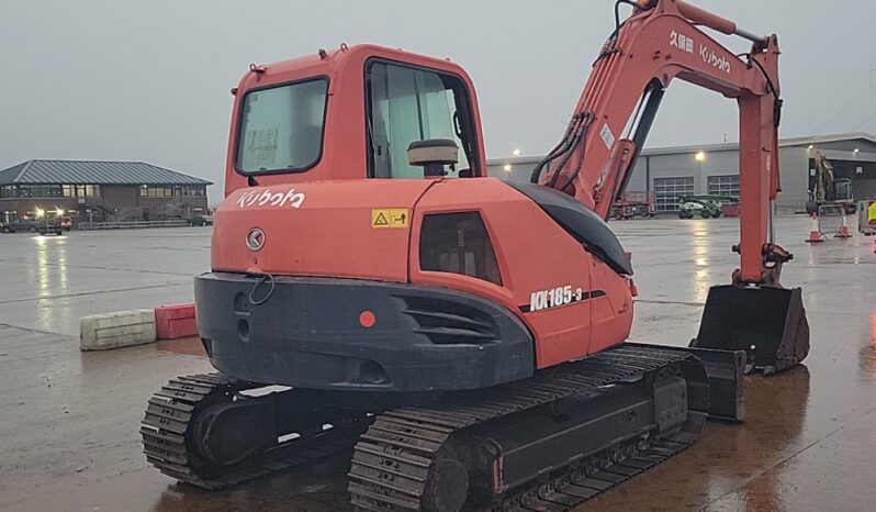 Kubota KX185-3 6 Ton+ Excavators For Auction: Leeds – 22nd, 23rd, 24th & 25th January 25 @ 8:00am full