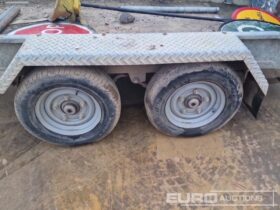 Indespension 2.7 Ton Twin Axle Plant Trailer, Ramp Plant Trailers For Auction: Leeds – 22nd, 23rd, 24th & 25th January 25 @ 8:00am full