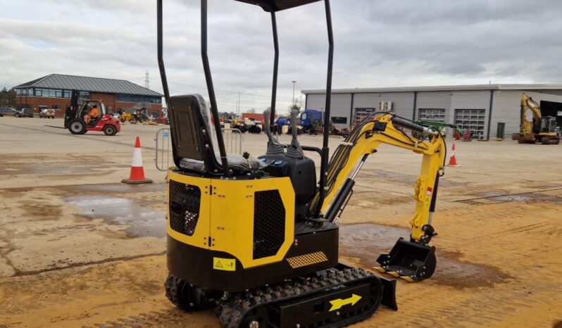 Unused 2024 Colt YFE10 Micro Excavators For Auction: Leeds – 22nd, 23rd, 24th & 25th January 25 @ 8:00am full