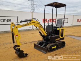 Unused 2024 Colt YFE10 Micro Excavators For Auction: Leeds – 22nd, 23rd, 24th & 25th January 25 @ 8:00am