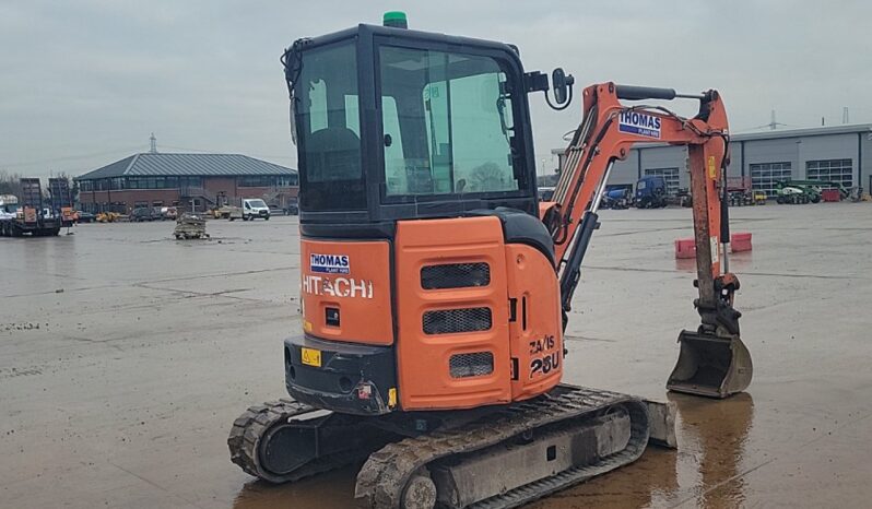 2018 Hitachi ZX26U-5 Mini Excavators For Auction: Leeds – 22nd, 23rd, 24th & 25th January 25 @ 8:00am full