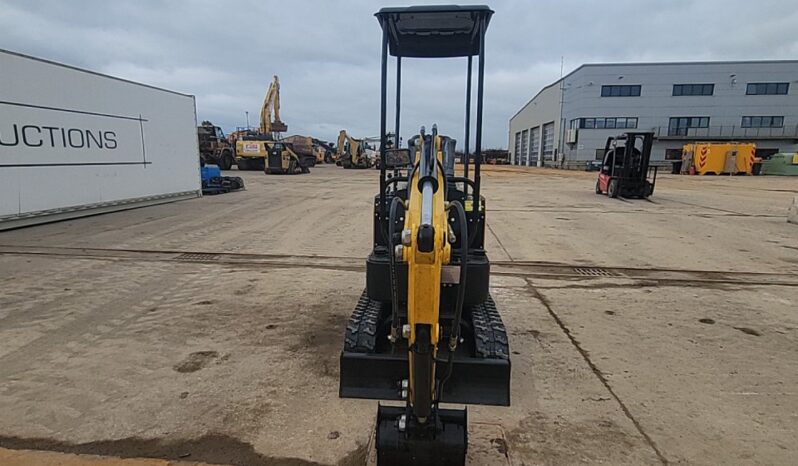 Unused 2024 Colt YFE10 Micro Excavators For Auction: Leeds – 22nd, 23rd, 24th & 25th January 25 @ 8:00am full