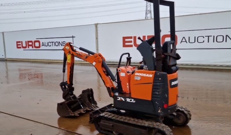 2019 Doosan DX10Z Mini Excavators For Auction: Leeds – 22nd, 23rd, 24th & 25th January 25 @ 8:00am full