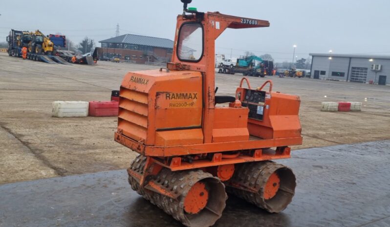 Rammax RW2000-HF Rollers For Auction: Leeds – 22nd, 23rd, 24th & 25th January 25 @ 8:00am full