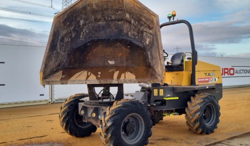 2018 Mecalac TA6S Site Dumpers For Auction: Leeds – 22nd, 23rd, 24th & 25th January 25 @ 8:00am full