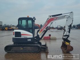 2019 Bobcat E45 Mini Excavators For Auction: Leeds – 22nd, 23rd, 24th & 25th January 25 @ 8:00am full