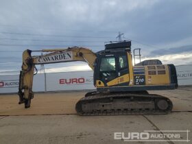 2014 Komatsu PC210LC-10 20 Ton+ Excavators For Auction: Leeds – 22nd, 23rd, 24th & 25th January 25 @ 8:00am full