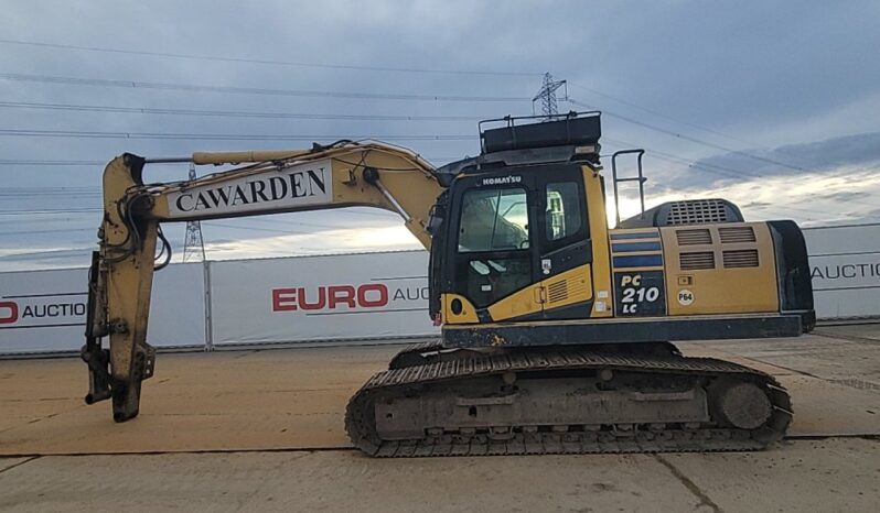 2014 Komatsu PC210LC-10 20 Ton+ Excavators For Auction: Leeds – 22nd, 23rd, 24th & 25th January 25 @ 8:00am full