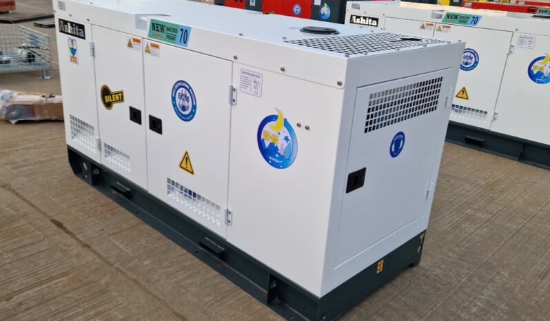 Unused 2024 Ashita Power AG3-70 Generators For Auction: Leeds – 22nd, 23rd, 24th & 25th January 25 @ 8:00am full