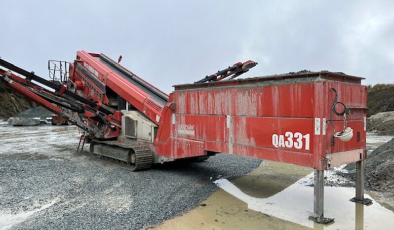 2010 Sandvik QA331 Screeners For Auction: Leeds – 22nd, 23rd, 24th & 25th January 25 @ 8:00am full