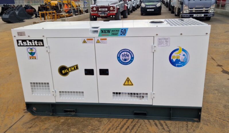 Unused 2024 Ashita Power AG3-50 Generators For Auction: Leeds – 22nd, 23rd, 24th & 25th January 25 @ 8:00am full