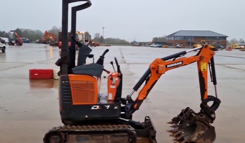 2019 Doosan DX10Z Mini Excavators For Auction: Leeds – 22nd, 23rd, 24th & 25th January 25 @ 8:00am full