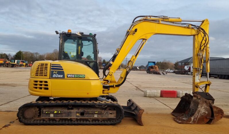 2021 Komatsu PC80MR-5E0 6 Ton+ Excavators For Auction: Leeds – 22nd, 23rd, 24th & 25th January 25 @ 8:00am full