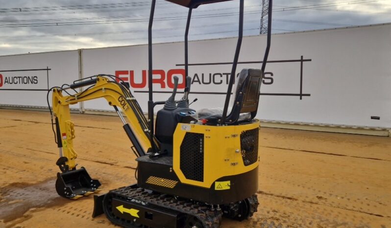 Unused 2024 Colt YFE10 Micro Excavators For Auction: Leeds – 22nd, 23rd, 24th & 25th January 25 @ 8:00am full