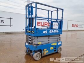 2016 Genie GS1932 Manlifts For Auction: Leeds – 22nd, 23rd, 24th & 25th January 25 @ 8:00am