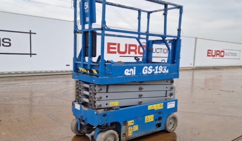 2016 Genie GS1932 Manlifts For Auction: Leeds – 22nd, 23rd, 24th & 25th January 25 @ 8:00am