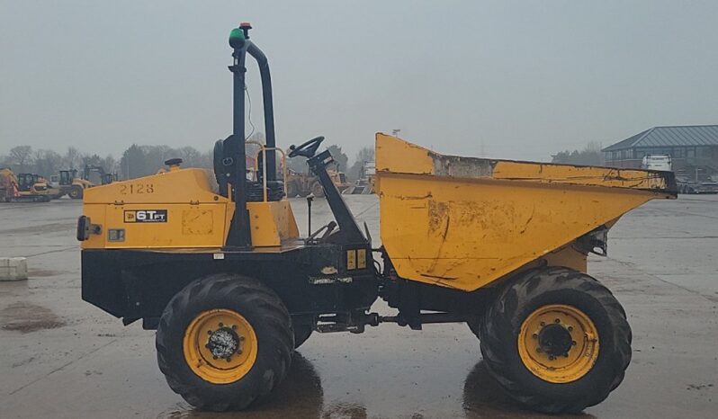 2016 JCB 6TFT Site Dumpers For Auction: Leeds – 22nd, 23rd, 24th & 25th January 25 @ 8:00am full