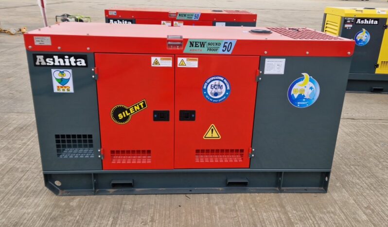 Unused 2024 Ashita Power AG3-50 Generators For Auction: Leeds – 22nd, 23rd, 24th & 25th January 25 @ 8:00am full