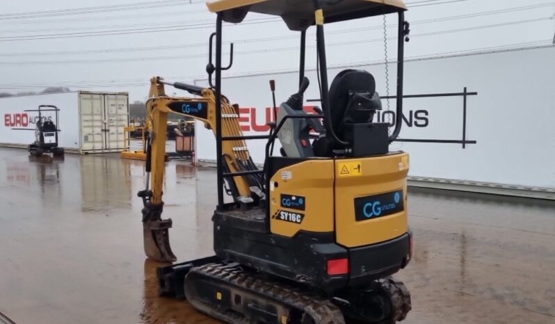 2022 Sany SY16C Mini Excavators For Auction: Leeds – 22nd, 23rd, 24th & 25th January 25 @ 8:00am full