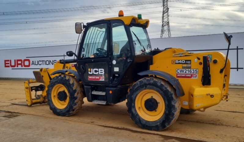 2020 JCB 540-140 Hi Viz Telehandlers For Auction: Leeds – 22nd, 23rd, 24th & 25th January 25 @ 8:00am full