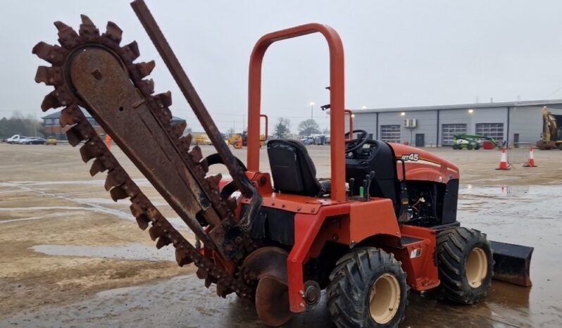 2012 Ditch Witch RT45 Trencher For Auction: Leeds – 22nd, 23rd, 24th & 25th January 25 @ 8:00am full