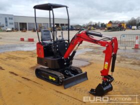 Unused 2024 JPC HT12 Micro Excavators For Auction: Leeds – 22nd, 23rd, 24th & 25th January 25 @ 8:00am full