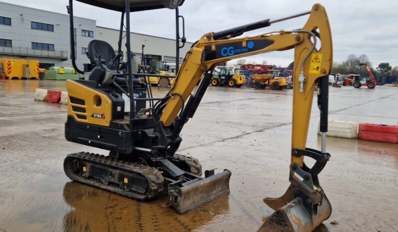 2022 Sany SY16C Mini Excavators For Auction: Leeds – 22nd, 23rd, 24th & 25th January 25 @ 8:00am full