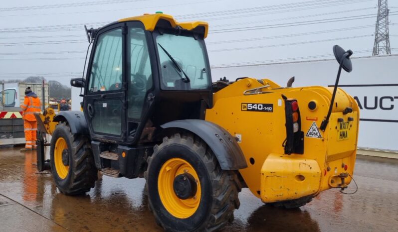 2017 JCB 540-140 Hi Viz Telehandlers For Auction: Leeds – 22nd, 23rd, 24th & 25th January 25 @ 8:00am full