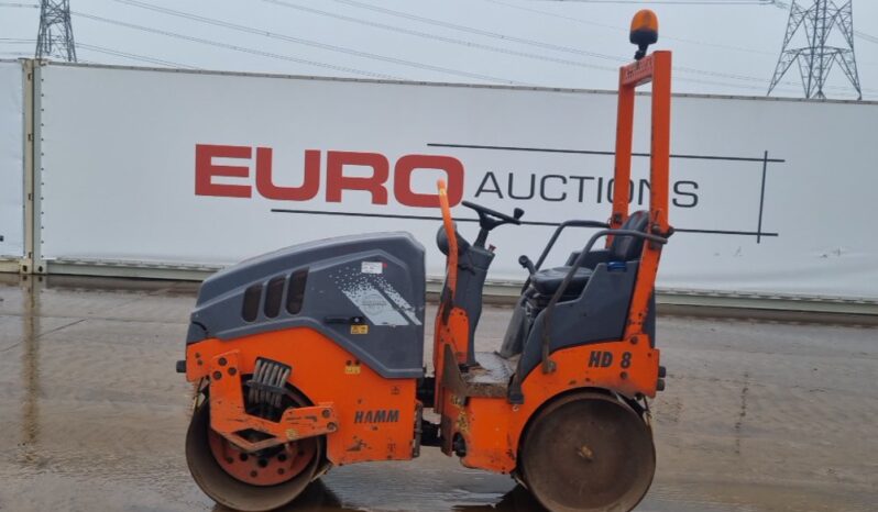 2014 Hamm HD8VV Rollers For Auction: Leeds – 22nd, 23rd, 24th & 25th January 25 @ 8:00am full