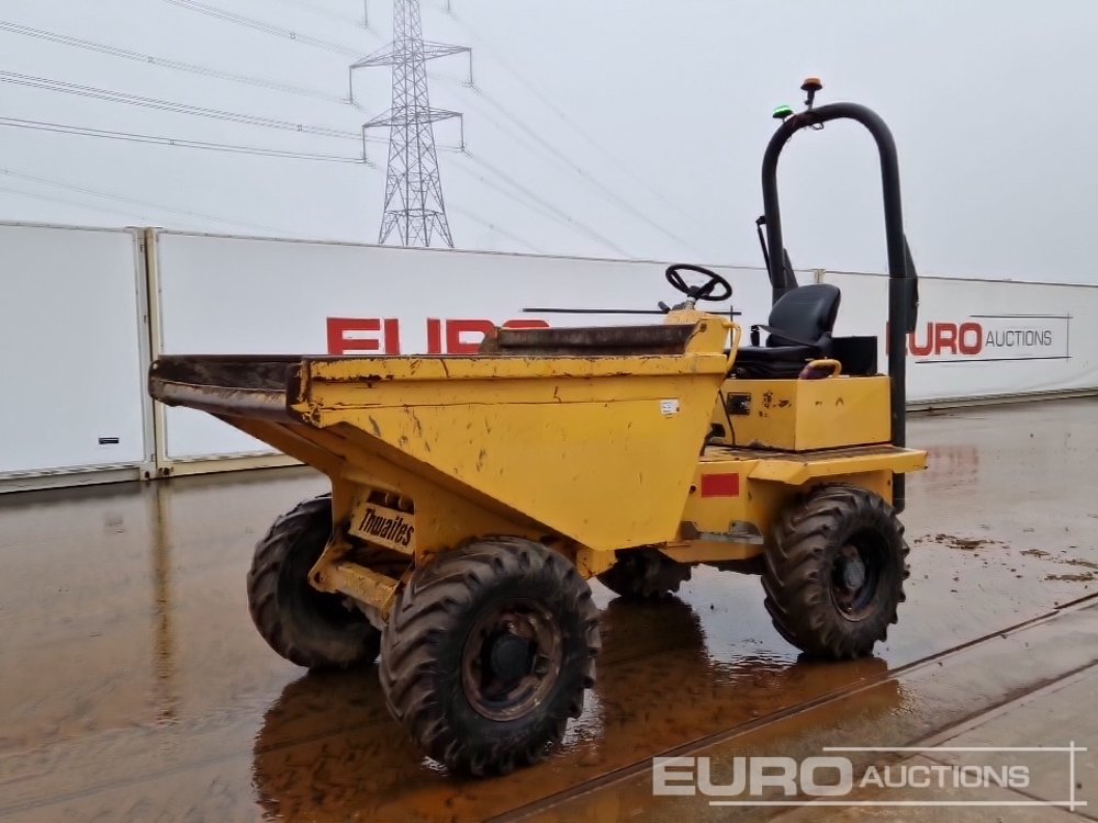 2015 Thwaites 3 Ton Site Dumpers For Auction: Leeds – 22nd, 23rd, 24th & 25th January 25 @ 8:00am