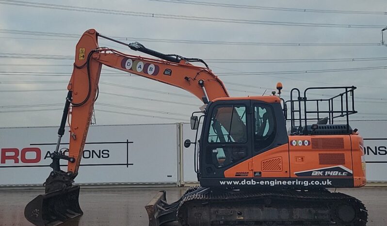 2021 Doosan DX140LC-7 10 Ton+ Excavators For Auction: Leeds – 22nd, 23rd, 24th & 25th January 25 @ 8:00am full