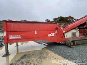 2010 Sandvik QA331 Screeners For Auction: Leeds – 22nd, 23rd, 24th & 25th January 25 @ 8:00am full