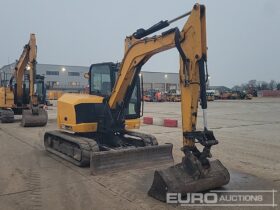 2018 JCB 85Z-1 6 Ton+ Excavators For Auction: Leeds – 22nd, 23rd, 24th & 25th January 25 @ 8:00am full