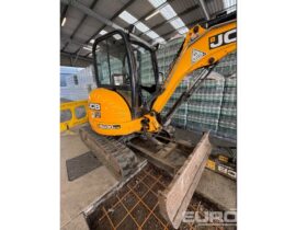 2014 JCB 803 PLUS Mini Excavators For Auction: Leeds – 22nd, 23rd, 24th & 25th January 25 @ 8:00am