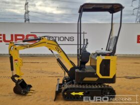 Unused 2024 Colt YFE10 Micro Excavators For Auction: Leeds – 22nd, 23rd, 24th & 25th January 25 @ 8:00am full