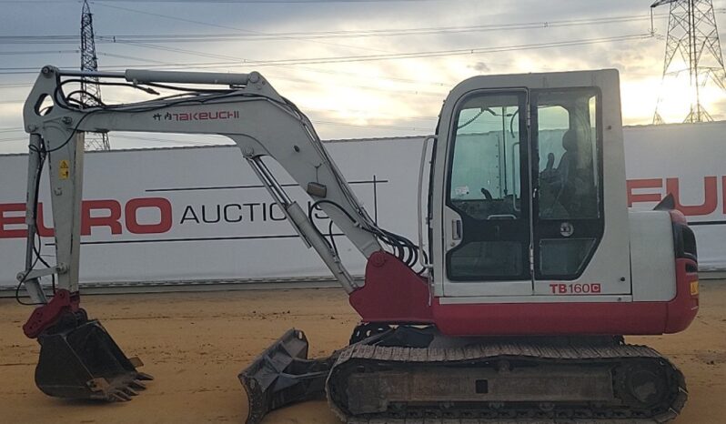 Takeuchi TB160C 6 Ton+ Excavators For Auction: Leeds – 22nd, 23rd, 24th & 25th January 25 @ 8:00am full