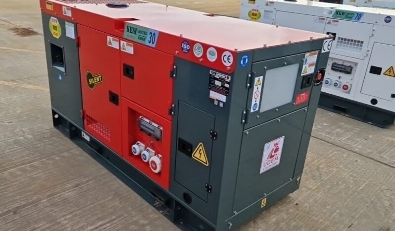 Unused 2024 Ashita Power AG3-30 Generators For Auction: Leeds – 22nd, 23rd, 24th & 25th January 25 @ 8:00am full