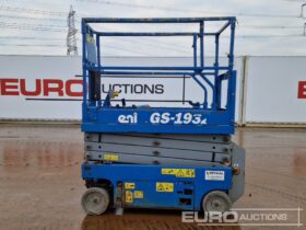 2016 Genie GS1932 Manlifts For Auction: Leeds – 22nd, 23rd, 24th & 25th January 25 @ 8:00am full