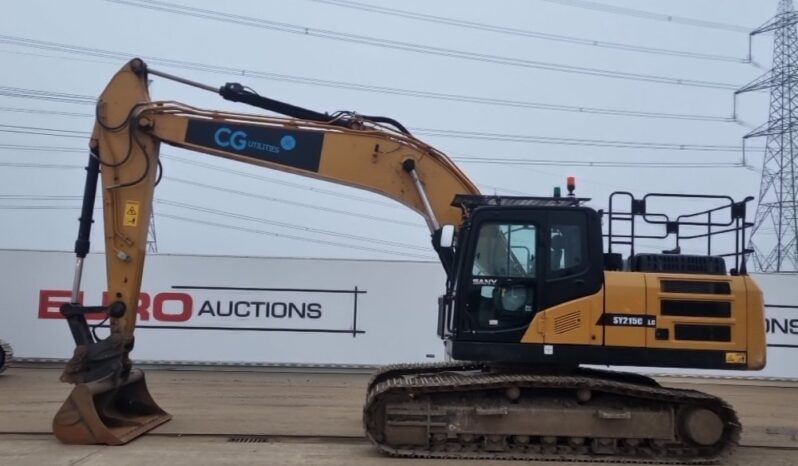 2022 Sany SY215C 20 Ton+ Excavators For Auction: Leeds – 22nd, 23rd, 24th & 25th January 25 @ 8:00am full