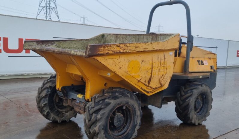 2014 Terex TA6 Site Dumpers For Auction: Leeds – 22nd, 23rd, 24th & 25th January 25 @ 8:00am