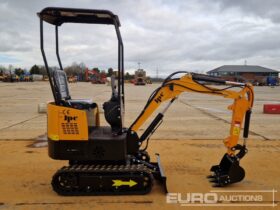 Unused 2024 JPC HT12 Micro Excavators For Auction: Leeds – 22nd, 23rd, 24th & 25th January 25 @ 8:00am full