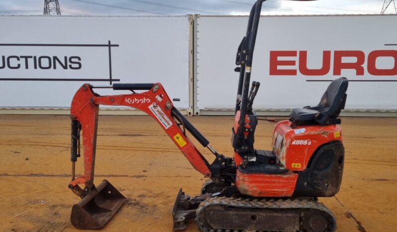 2018 Kubota K008-3 Micro Excavators For Auction: Leeds – 22nd, 23rd, 24th & 25th January 25 @ 8:00am full