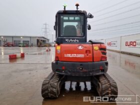 2018 Kubota U48-4 Mini Excavators For Auction: Leeds – 22nd, 23rd, 24th & 25th January 25 @ 8:00am full