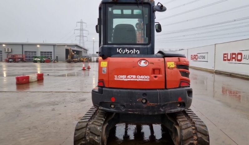 2018 Kubota U48-4 Mini Excavators For Auction: Leeds – 22nd, 23rd, 24th & 25th January 25 @ 8:00am full