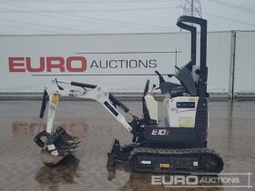 2022 Bobcat E10Z Mini Excavators For Auction: Leeds – 22nd, 23rd, 24th & 25th January 25 @ 8:00am full