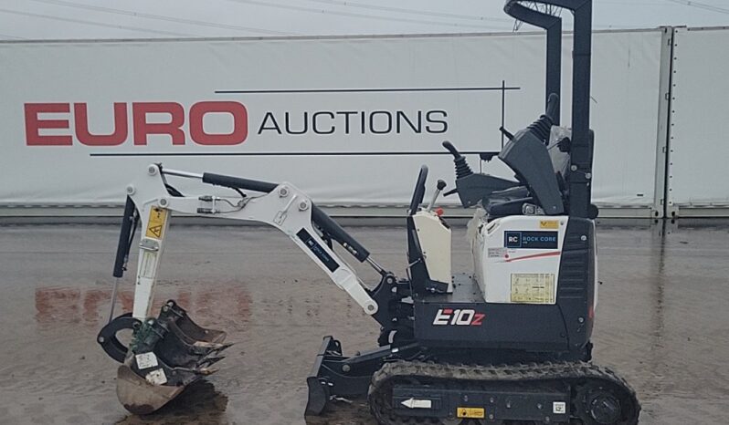 2022 Bobcat E10Z Mini Excavators For Auction: Leeds – 22nd, 23rd, 24th & 25th January 25 @ 8:00am full