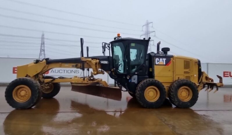 2016 CAT 140M3 Motor Graders For Auction: Leeds – 22nd, 23rd, 24th & 25th January 25 @ 8:00am full