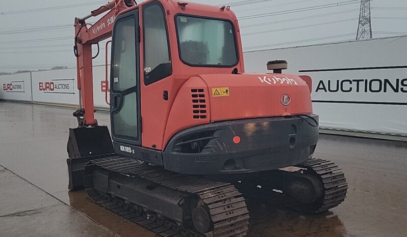 Kubota KX185-3 6 Ton+ Excavators For Auction: Leeds – 22nd, 23rd, 24th & 25th January 25 @ 8:00am full